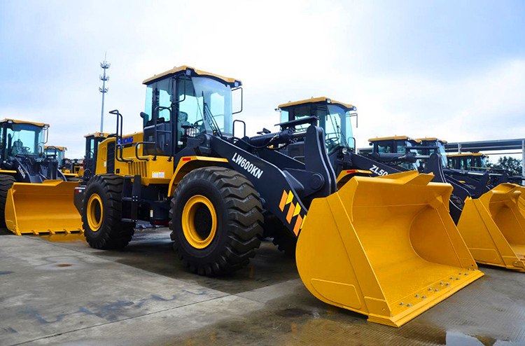 XCMG Official Manufacturer 6 ton Loaders LW600KN China new wheel loader machine for sale